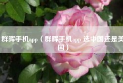 群晖手机app（群晖手机app 选中国还是美国）